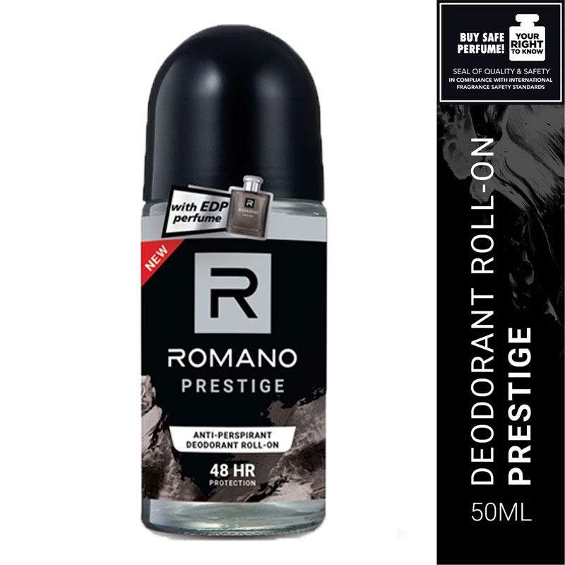 Romano Deodorant Roll On 50ml - Prestige